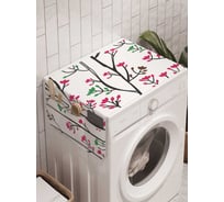 Органайзер для хранения Ambesonne "Цветы неба" на стиральную машину, 45x120 см, cwm_3875