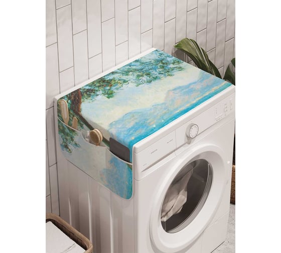 Органайзер для хранения Ambesonne "Горы Эстерель" на стиральную машину, 45x120 см, cwm_6874 1
