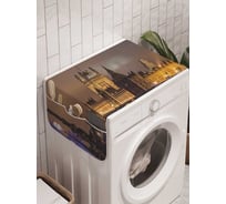 Органайзер для хранения Ambesonne "Вечер в Лондоне" на стиральную машину, 45x120 см, cwm_950