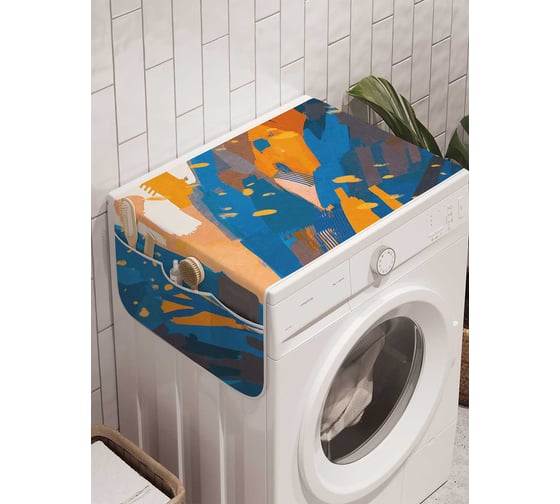 Органайзер для хранения Ambesonne "В ожидании добычи" на стиральную машину, 45x120 см, cwm_21790 1