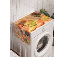 Органайзер для хранения Ambesonne "Праздник у обезьян" на стиральную машину, 45x120 см, cwm_7476