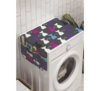 Органайзер для хранения Ambesonne "Кошачий зов" на стиральную машину, 45x120 см, cwm_8884