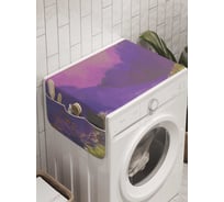 Органайзер для хранения Ambesonne "Долина спокойствия" на стиральную машину, 45x120 см, cwm_9189