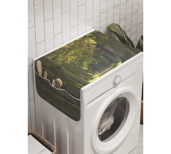 Органайзер для хранения Ambesonne "Старая аллея" на стиральную машину, 45x120 см, cwm_8924