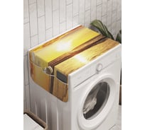 Органайзер для хранения Ambesonne "Береговое тепло" на стиральную машину, 45x120 см, cwm_8937