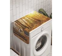 Органайзер для хранения Ambesonne "Лесное покрытие" на стиральную машину, 45x120 см, cwm_8939