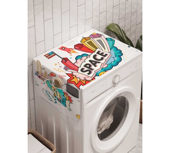 Органайзер для хранения Ambesonne "Космические события" на стиральную машину, 45x120 см, cwm_9870 1