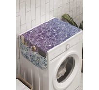 Органайзер для хранения Ambesonne "Цветочная фантазия" на стиральную машину, 45x120 см, cwm_11276