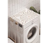 Органайзер для хранения Ambesonne "Круговой эксперимент" на стиральную машину, 45x120 см, cwm_11573