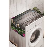 Органайзер для хранения Ambesonne "Шары для елки" на стиральную машину, 45x120 см, cwm_21477