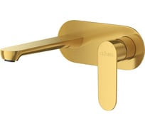 Смеситель для раковины встраиваемый Cezares с внутренней частью, без донного клапана, брашированное золото STYLUS-BLI1-BORO-W0