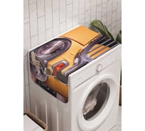 Органайзер для хранения Ambesonne "Классическое такси" на стиральную машину, 45x120 см, cwm_15548