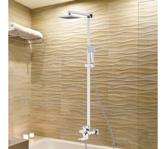 Душевая система Wesnaart KRISTAL, хром KRI22-314