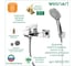 Смеситель для ванны Wesnaart BRIZ, хром BRI20-310 4