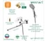 Смеситель для ванны Wesnaart BRIZ, хром BRI20-320 4