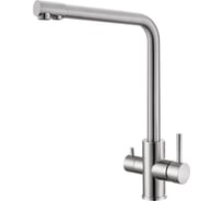 Смеситель для кухни с подключением фильтра Wesnaart сатин EKO05-151