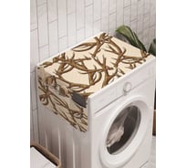 Органайзер для хранения Ambesonne "Рогатая преграда" на стиральную машину, 45x120 см, cwm_12786