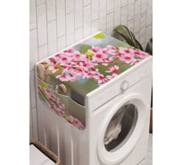 Органайзер для хранения Ambesonne "Сакура" на стиральную машину, 45x120 см, cwm_27833
