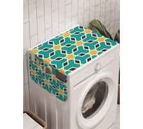 Органайзер для хранения Ambesonne "Звездный лабиринт" на стиральную машину, 45x120 см, cwm_15396