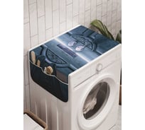 Органайзер для хранения Ambesonne "Дверь к чудесам" на стиральную машину, 45x120 см, cwm_11654