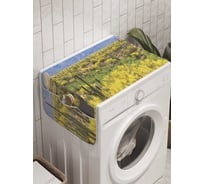 Органайзер для хранения Ambesonne "Дикие кактусы" на стиральную машину, 45x120 см, cwm_10858