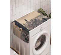 Органайзер для хранения Ambesonne "Вечер в нью йорке" на стиральную машину, 45x120 см, cwm_15545