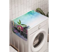 Органайзер для хранения Ambesonne "Ароматное купание" на стиральную машину, 45x120 см, cwm_15599