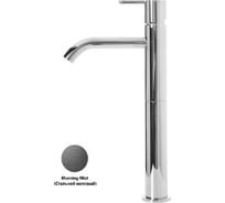 Смеситель для накладной раковины однорычажный Cezares, с донным клапаном, исполнение Morning Mist LEAF-LC2-L-MM