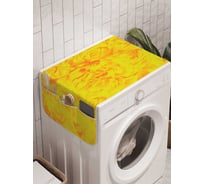 Органайзер для хранения Ambesonne "Цветочная бесконечность" на стиральную машину, 45x120 см, cwm_14763