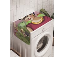 Органайзер для хранения Ambesonne "Тусовая Фрида" на стиральную машину, 45x120 см cwm_378645