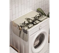 Органайзер для хранения Ambesonne "Самолетная мощь" на стиральную машину, 45x120 см, cwm_10630