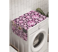 Органайзер для хранения Ambesonne "Бриллиантовый дождь" на стиральную машину, 45x120 см, cwm_11972