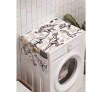 Органайзер для хранения Ambesonne "Юрский период" на стиральную машину, 45x120 см, cwm_17949