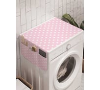 Органайзер для хранения Ambesonne "Классический в горошек" на стиральную машину, 45x120 см, cwm_17155