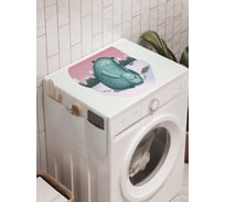 Органайзер для хранения Ambesonne "Заботливая мама медведица" на стиральную машину, 45x120 см cwm_378655