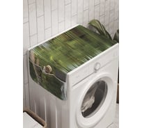 Органайзер для хранения Ambesonne "Прозрачный водопад" на стиральную машину, 45x120 см, cwm_10110