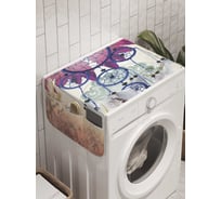 Органайзер для хранения Ambesonne "Ловец снов с ящерицами" на стиральную машину, 45x120 см, cwm_11273