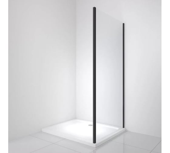 Боковая панель BelBagno LUCE-90-FIX-C-NERO 1