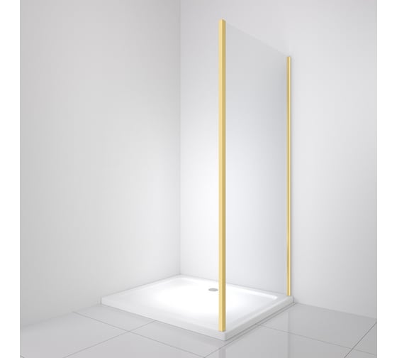 Боковая панель BelBagno LUCE-90-FIX-C-ORO