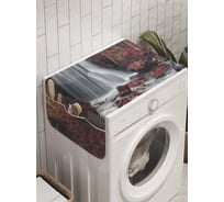 Органайзер для хранения Ambesonne "Осенний водопад" на стиральную машину, 45x120 см, cwm_10131