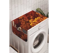 Органайзер для хранения Ambesonne "Маленький кактус прячется" на стиральную машину, 45x120 см, cwm_15721