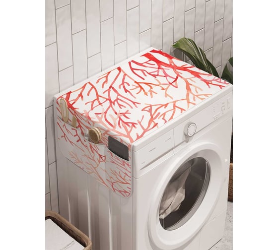 Органайзер для хранения Ambesonne "Ветвистое небо" на стиральную машину, 45x120 см, cwm_20444 1