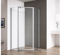 Душевой уголок Cezares ECO-O-P-1-100-P-Cr