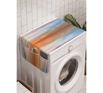 Органайзер для хранения Ambesonne "Отражение молнии" на стиральную машину, 45x120 см, cwm_16328