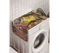 Органайзер для хранения Ambesonne "Лесная арка" на стиральную машину, 45x120 см, cwm_20737