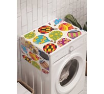 Органайзер для хранения Ambesonne "Обилие воздушных шаров" на стиральную машину, 45x120 см, cwm_2841