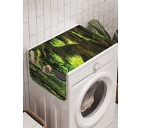 Органайзер для хранения Ambesonne "Мохнатый лес" на стиральную машину, 45x120 см, cwm_16286