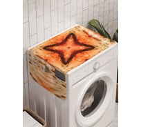 Органайзер для хранения Ambesonne "Красочный секрет" на стиральную машину, 45x120 см, cwm_20342