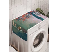 Органайзер для хранения Ambesonne "Манящее дерево" на стиральную машину, 45x120 см, cwm_12910