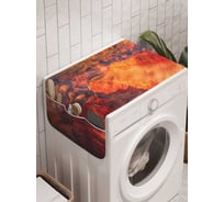 Органайзер для хранения Ambesonne "Закат в каньоне" на стиральную машину, 45x120 см, cwm_20108